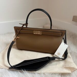 Tory Burch Brown and Black Handbag